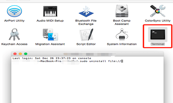 Disinstalla manualmente Screenconnect su Mac