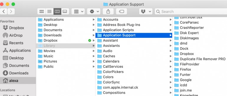 Disinstalla le app nascoste su Mac eliminando i file