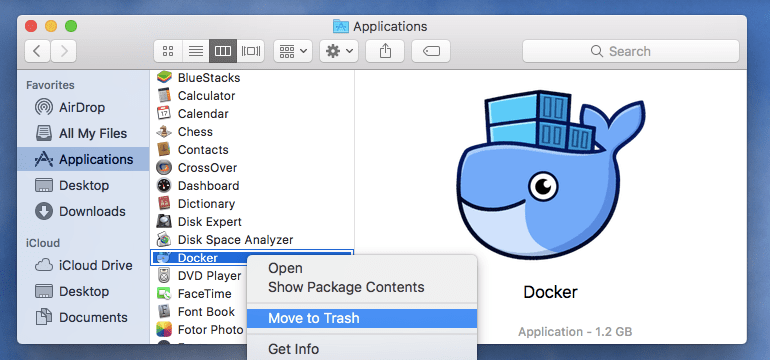 Come disinstallare Docker su Mac
