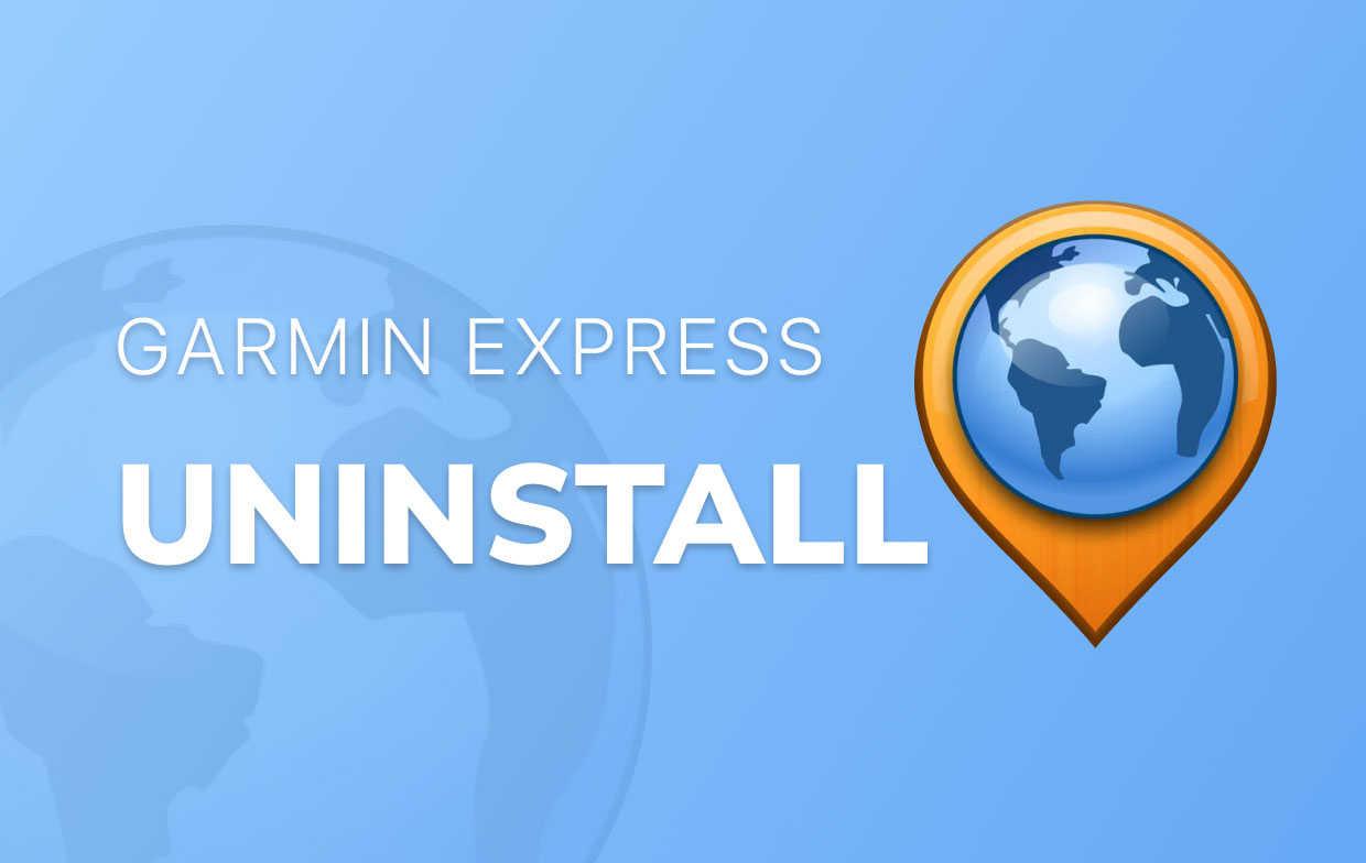 Disinstalla Garmin Express