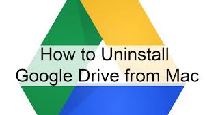 Disinstalla Google Drive