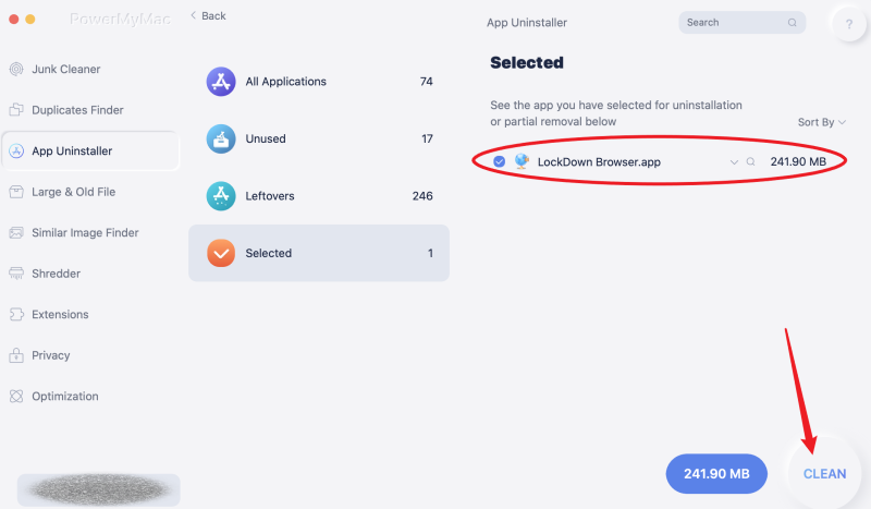 Disinstalla completamente LockDown Browser su Mac