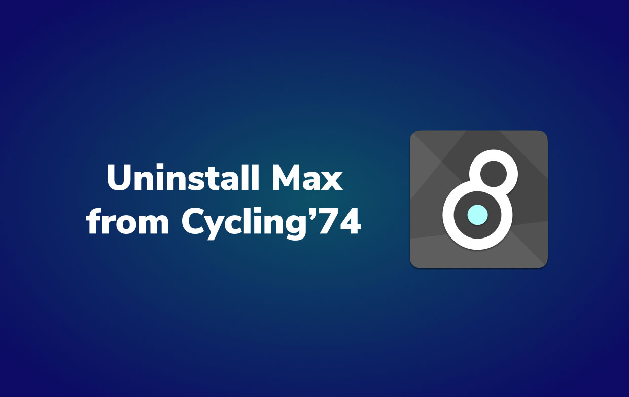 Disinstalla Max da Cycling '74