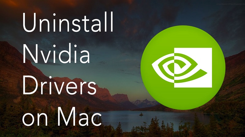 Disinstallare i driver Nvidia su Mac