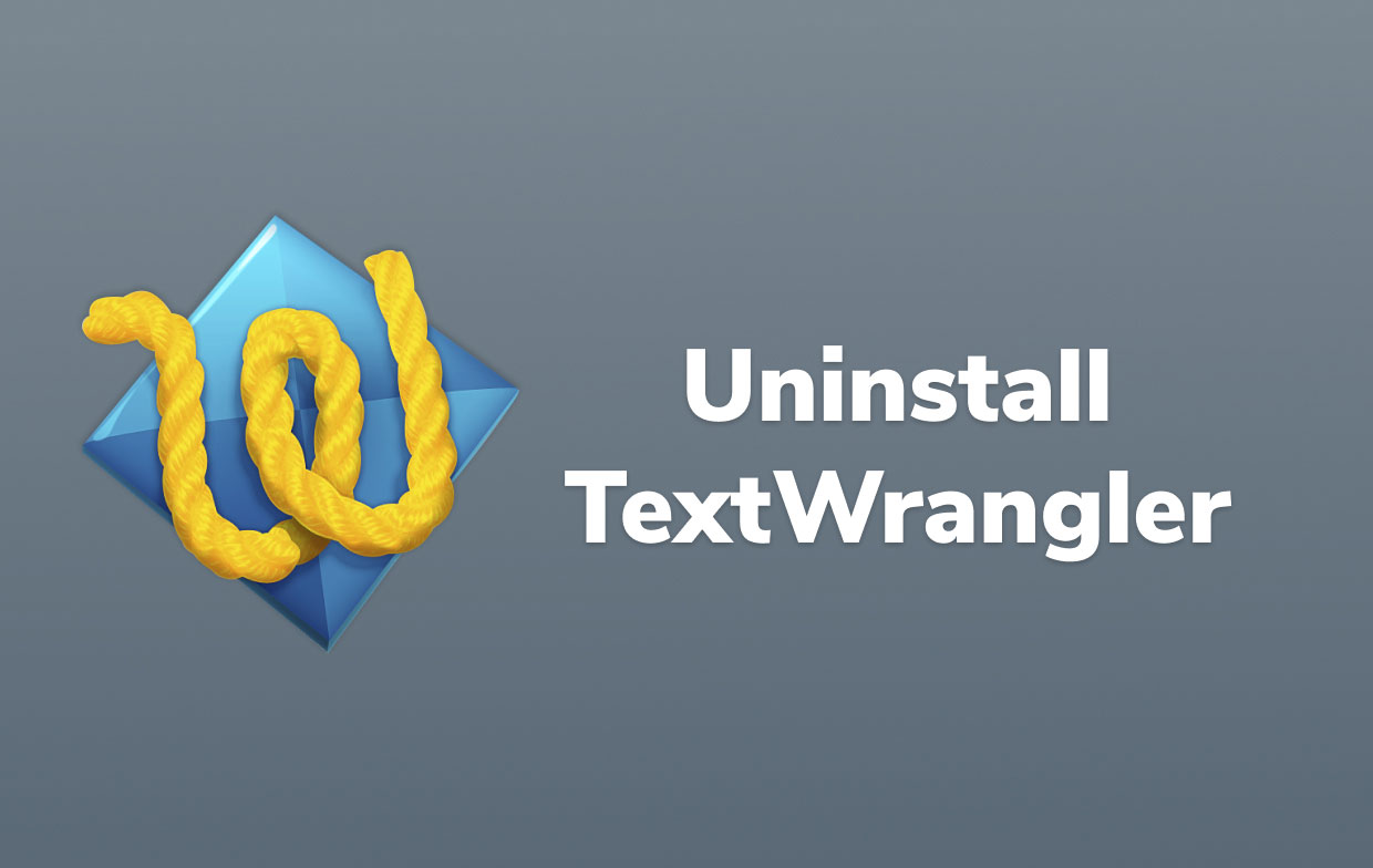 Disinstalla TextWrangler su Mac