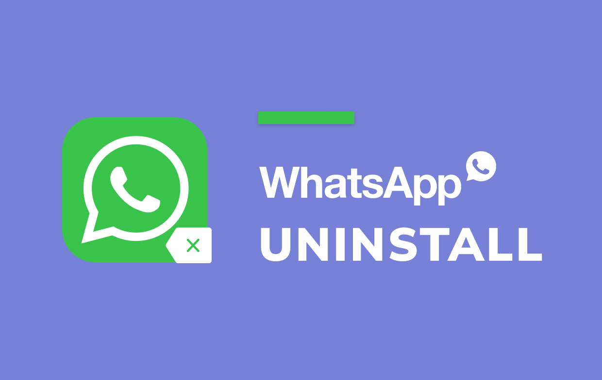 Disinstalla WhatsApp su Mac