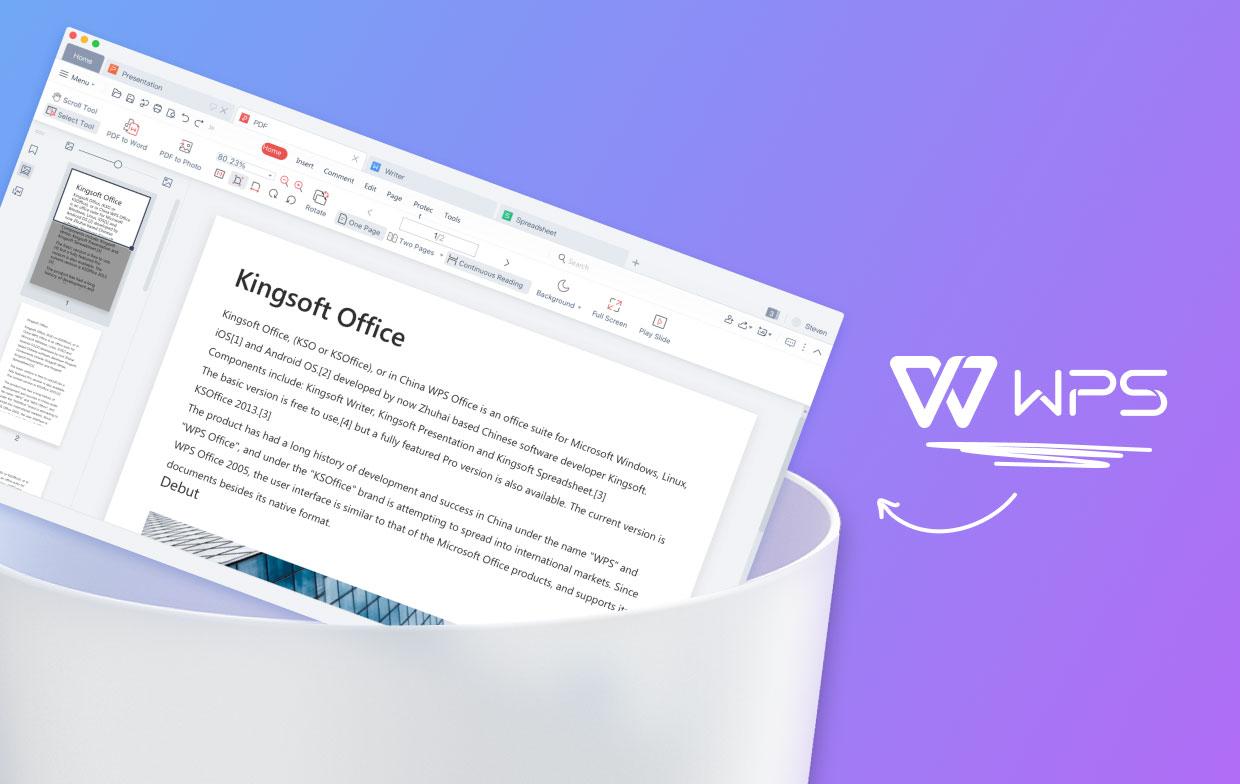 Come disinstallare WPS Office su Mac