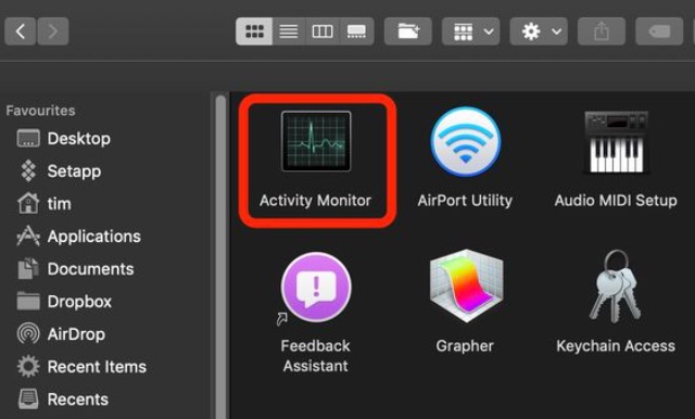 Activity Monitor è uno dei migliori monitor delle prestazioni per Mac