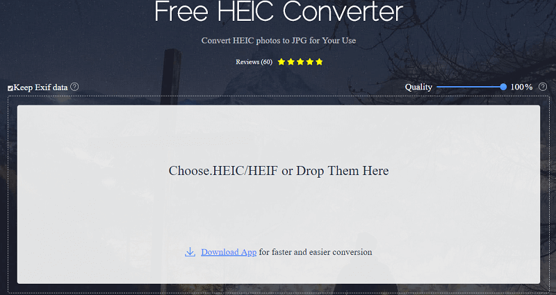 Convertitore HEIC in JPG di Apowersoft