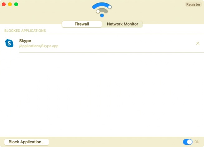 Radio Silence il miglior firewall per Mac