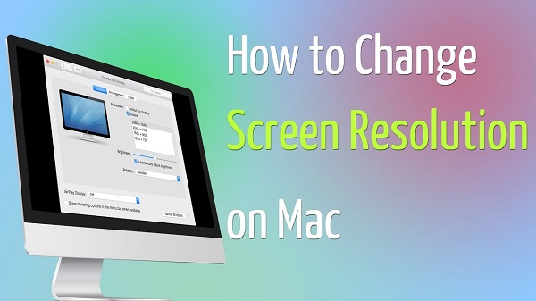 Cambia la risoluzione su Mac