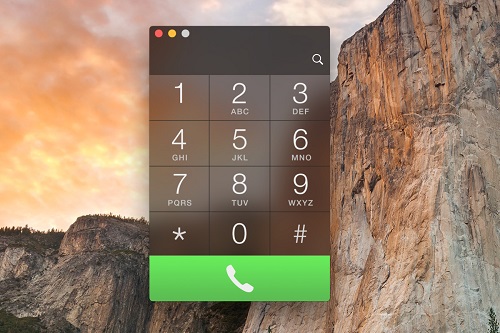 come effettuare chiamata tramite Mac