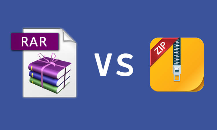 Differenze tra file Rar e Zip