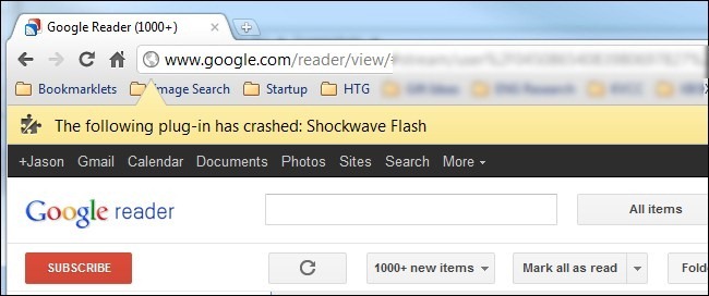 Fix Shockwave Chrome si blocca Reason