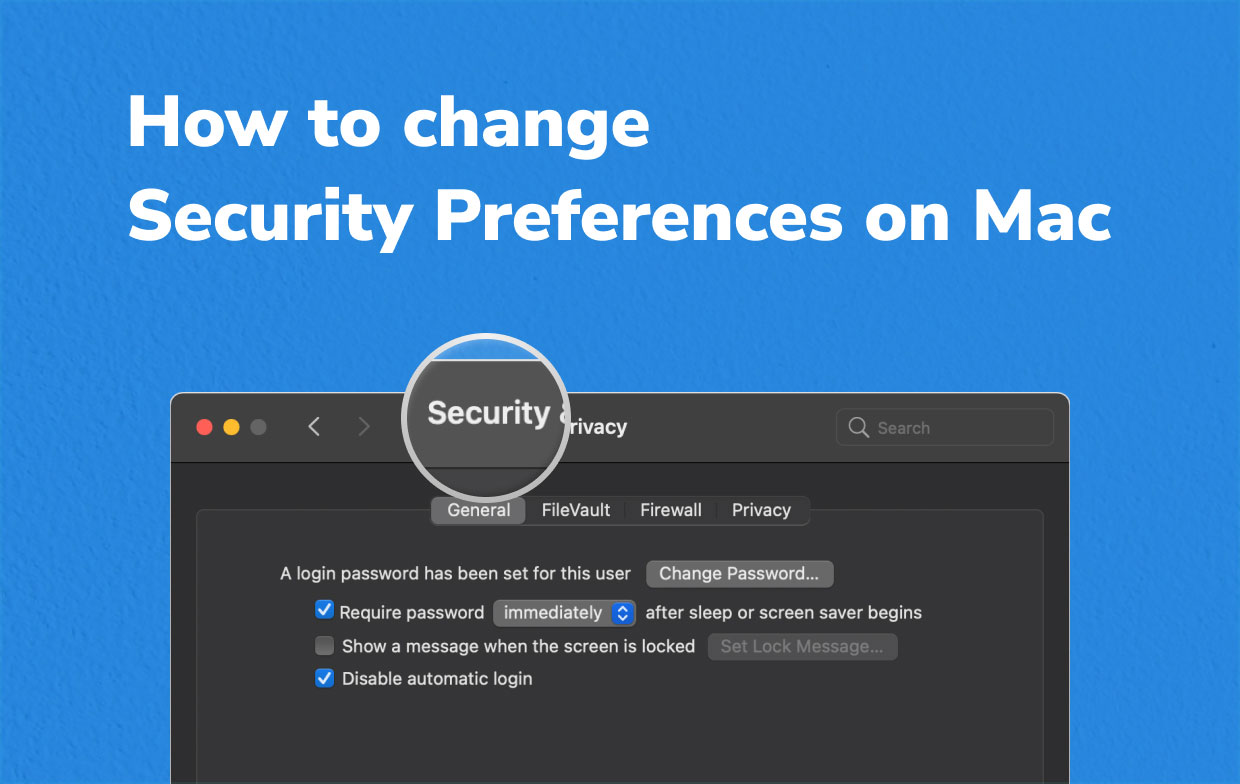 Come modificare le preferenze di sicurezza su Mac