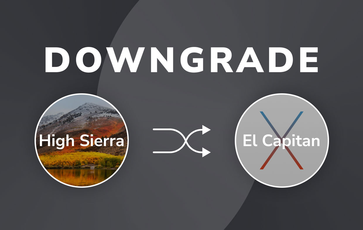 Come effettuare il downgrade da High Sierra a El Capitan