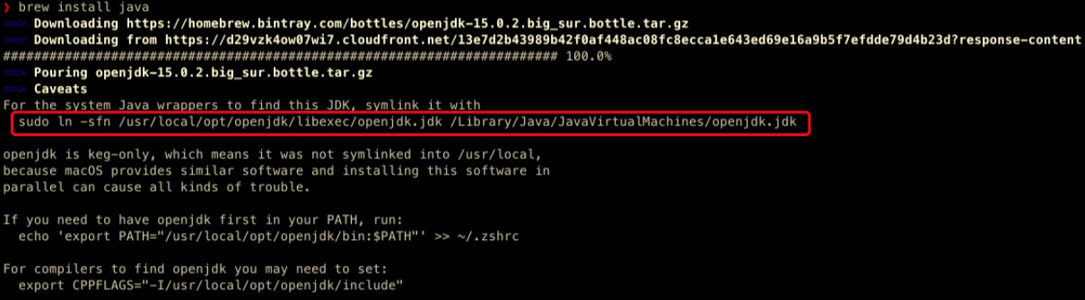 Installazione di Java 8 (OpenJDK) su Mac
