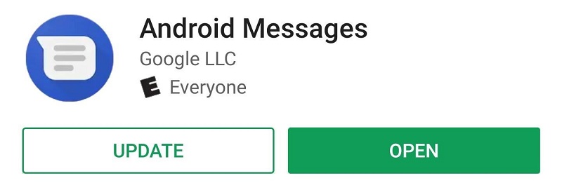 Apri l'applicazione Messaggi Android