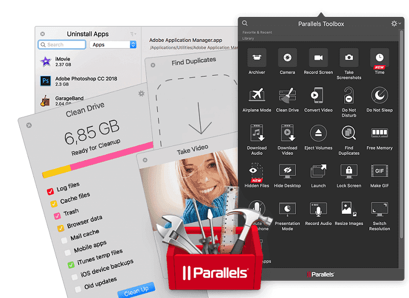 Scarica i video di YouTube utilizzando Parallels Toolbox per Mac
