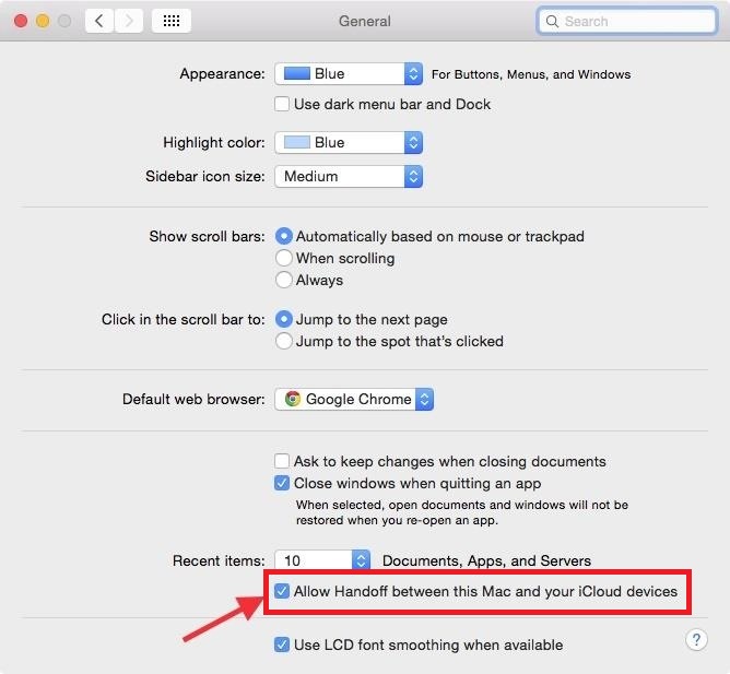 Collega l'iPhone al Mac con l'uso della continuità