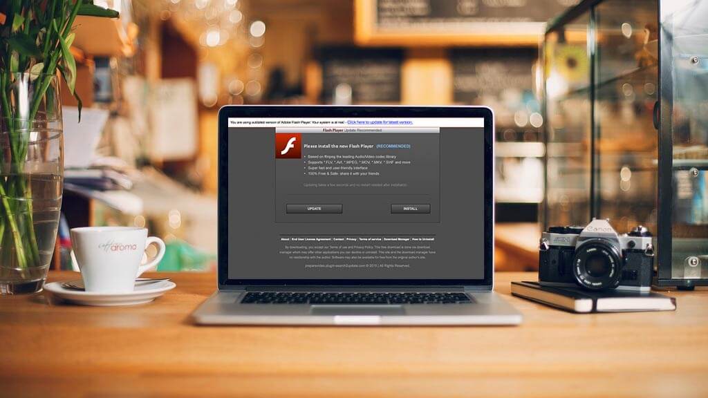 Aggiorna Adobe Flash Player per Mac