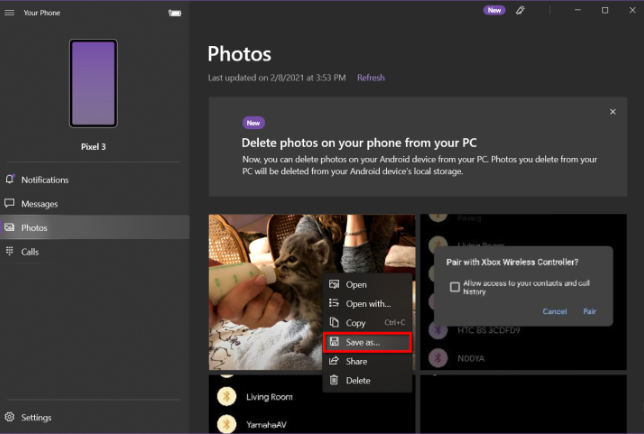 Cambia lo sfondo Xbox con il telefono