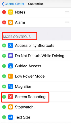 Identifica la registrazione dello schermo FaceTime