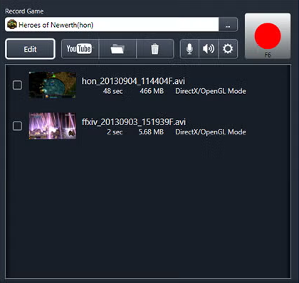 Il miglior software di registrazione di giochi: LoiLo Game Recorder