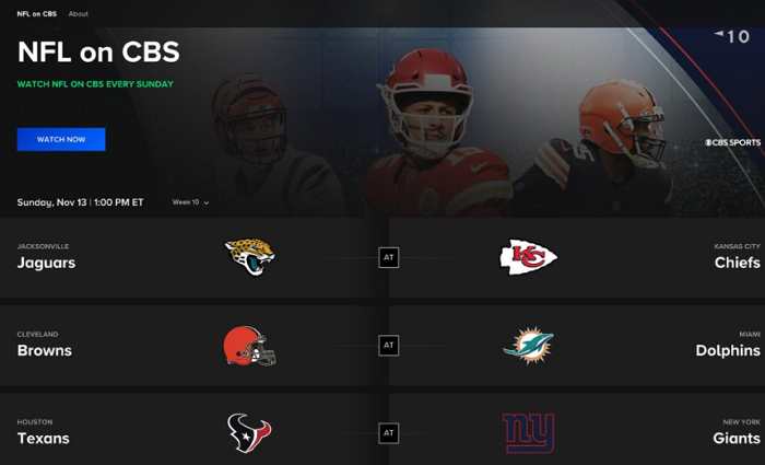 Guarda la NFL su Paramount Plus