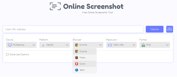 Ritaglia uno screenshot su Mac online