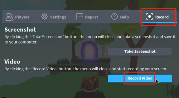 Registratore integrato Roblox