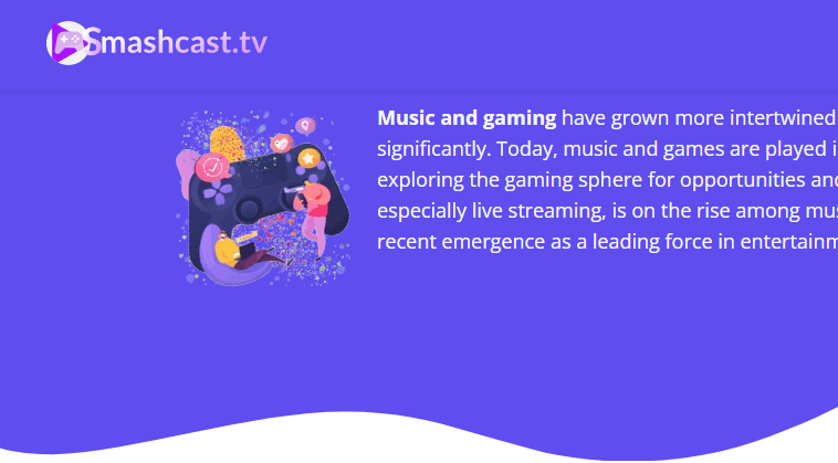 Piattaforme di streaming di videogiochi - SmashCast TV