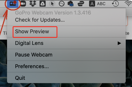Usa GoPro come webcam su Mac