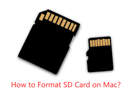 Come formattare la scheda SD su Mac