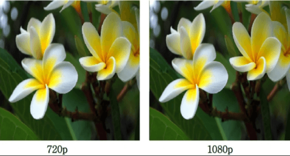 Risoluzione 720P VS 1080P