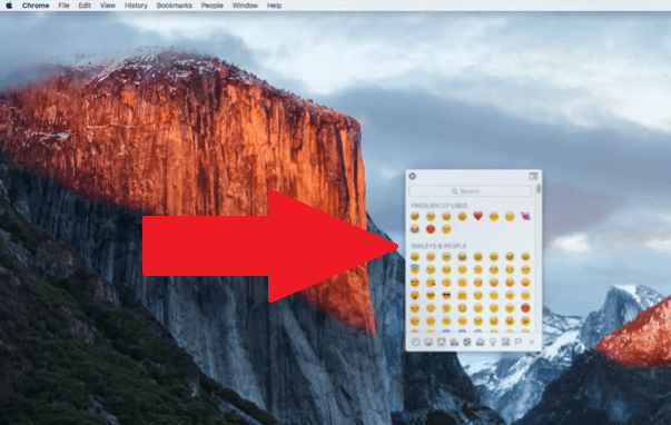 Abilita la tastiera Emoji sul tuo Mac