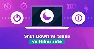 Hibernate vs Sleep vs Shutdown