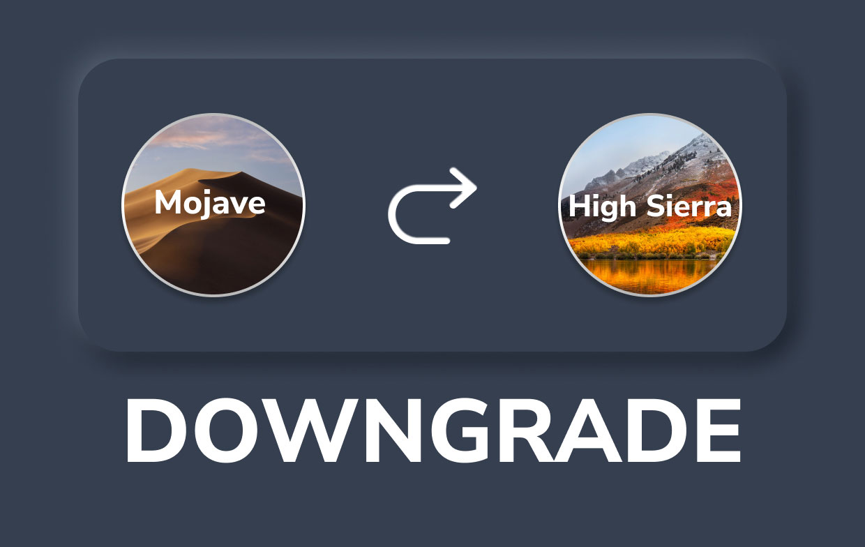 Come eseguire il downgrade da Mojave a High Sierra