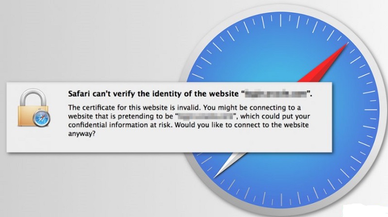 Correggi l'errore del certificato non valido su Mac