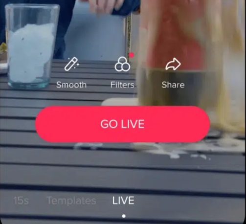 Implementa un live streaming su TikTok