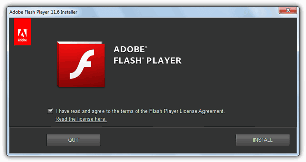 Installa Adobe Flash Player