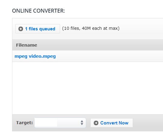 Converti MPEG in WebM gratuitamente