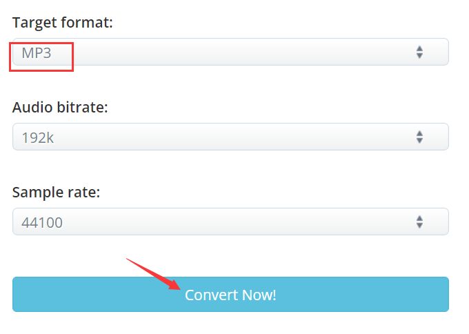 Convertitore online da RAM a MP3