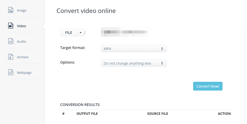 Converti WLMP in MP4 su Mac/PC online