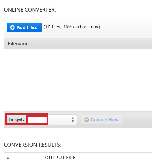 Converti VOB in MPEG con AConvert