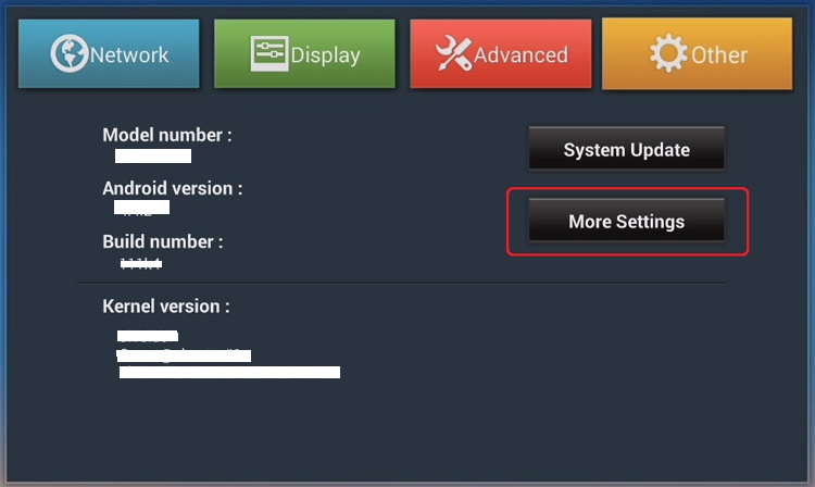 Svuota la cache su Android TV
