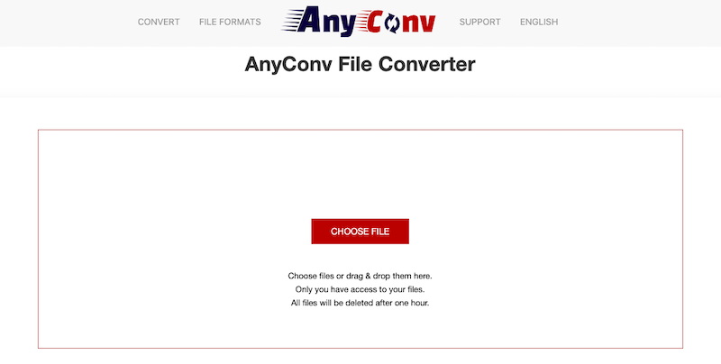 Converti MP4 in AMV online tramite AnyConv.com