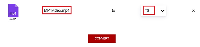 Converti MP4 in TS con strumenti online