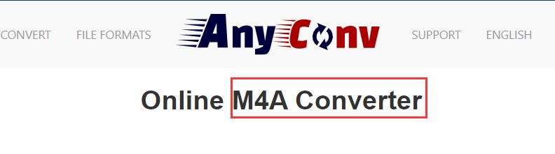 Converti M4A in MP2 online
