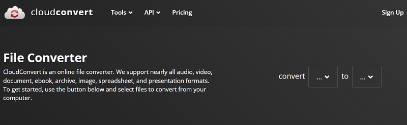 Utilizza CloudConvert per convertire video in GIF